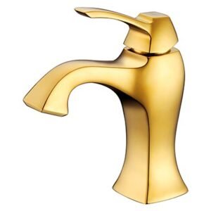 Flena Basin Mixer Gold