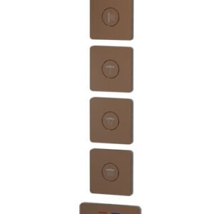 Trim Set 5 Way Thermostatic Smart Control Trim Set GR-72060-5-RG
