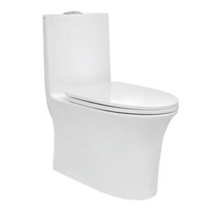 Pedestina ONE PIECE TOILET With UF Seat Cover